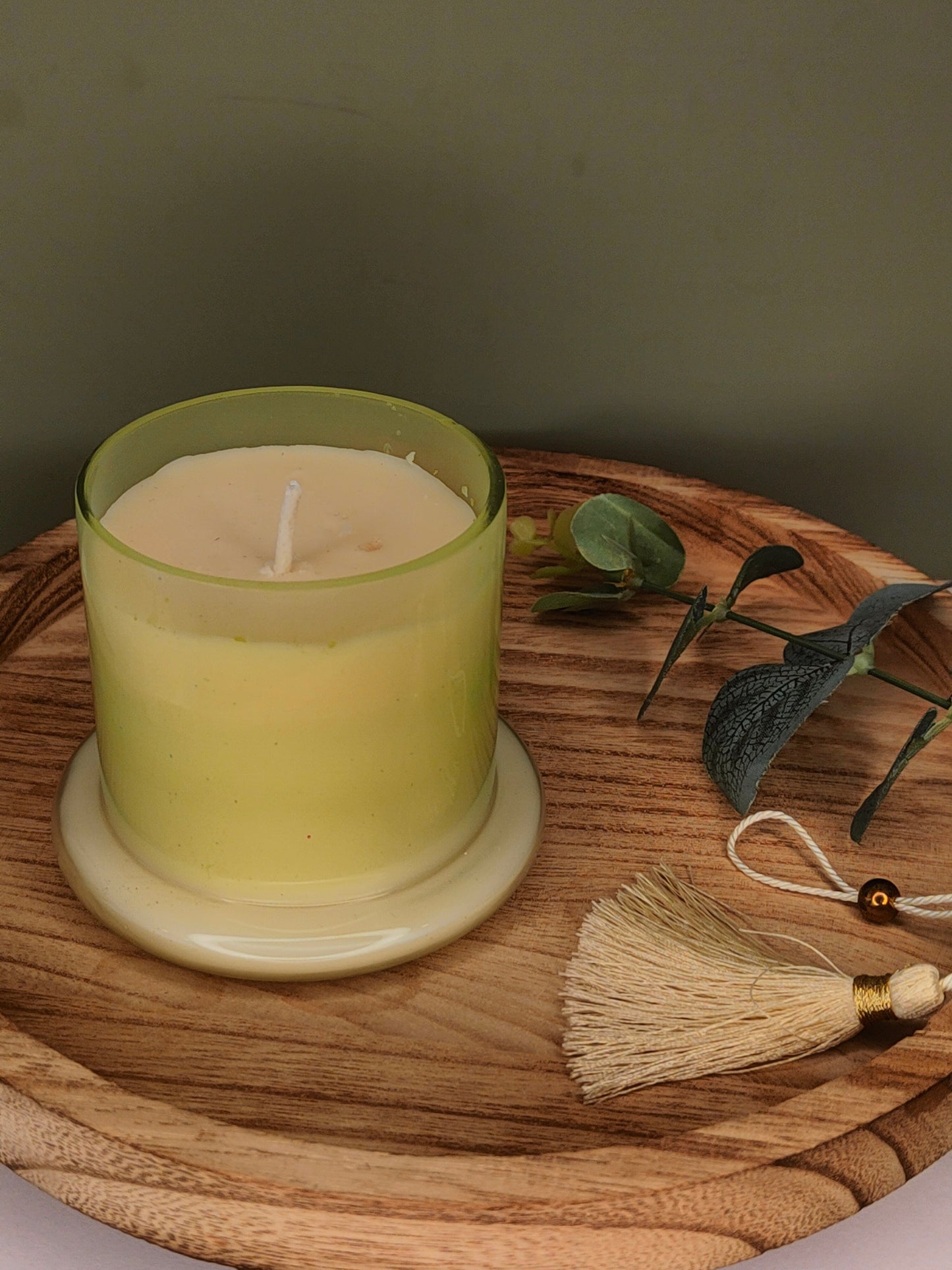 Bell Jar Candle Off White
