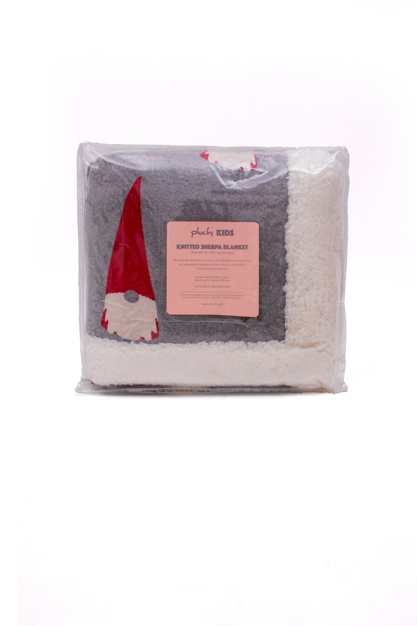 Color Cotton Knitted Blanket for Kids