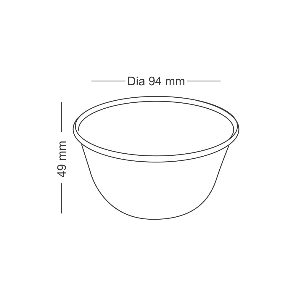 Borosil Dessert Set, Dish + 6 Dessert Katoris