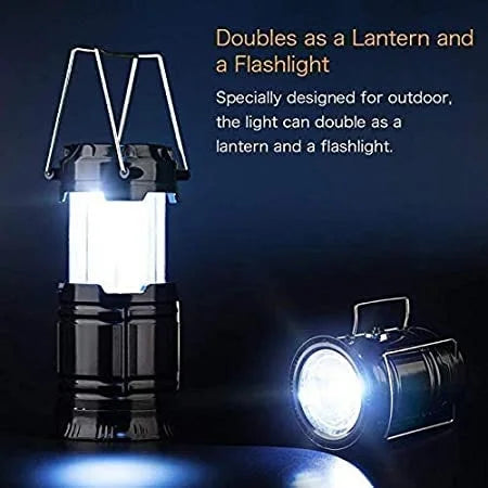 Rechargeable Solar and Charging LED Lantern Torch, Portable Camping And Home Emergency Lights With 2 Power Sources High Light Travel Battery Lantern Torch Lamp