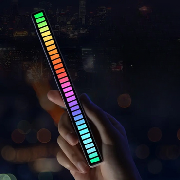 RGB Music Level Light – Sound Reactive LED Audio Spectrum Bar