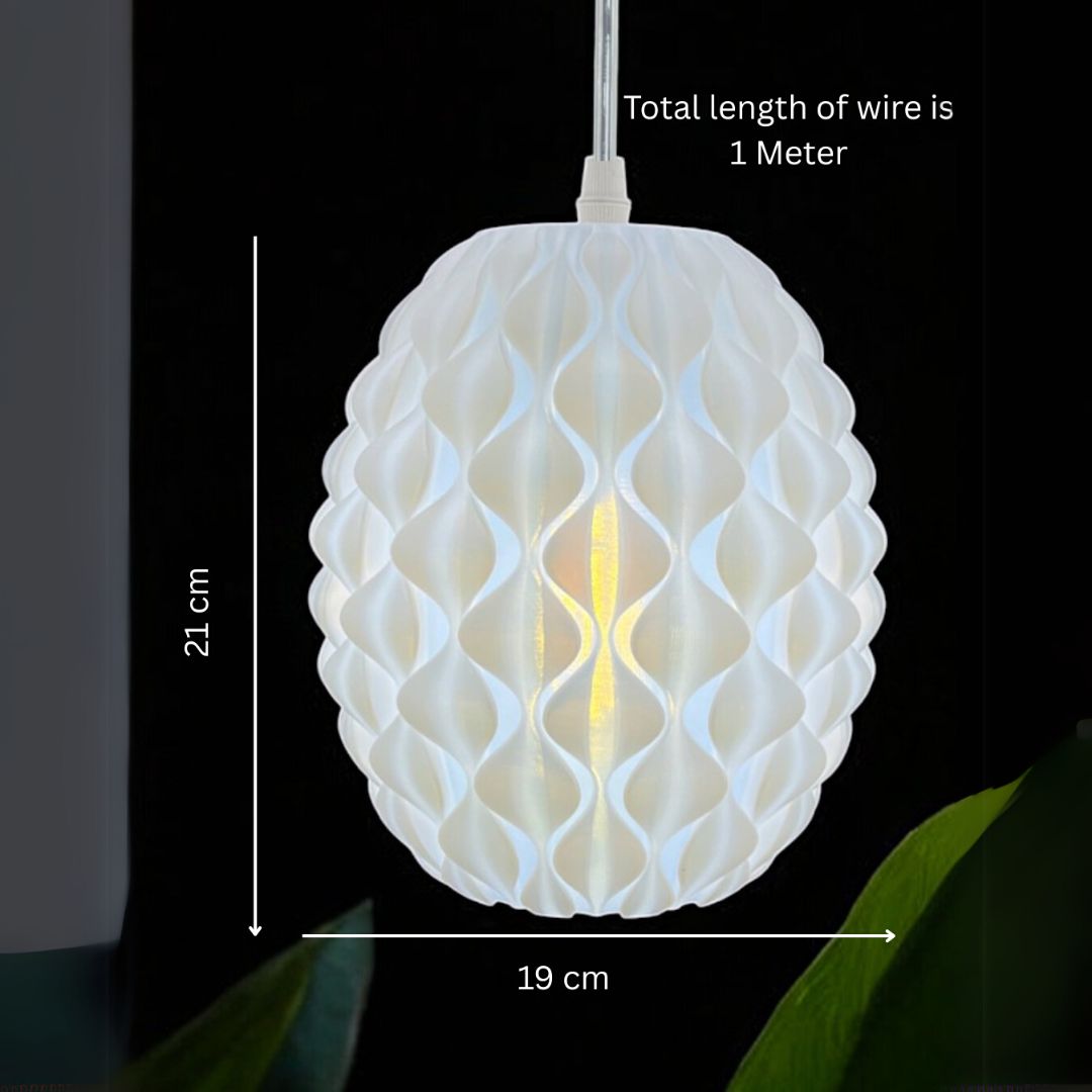Pine Dome Pendant Crystal Lamp | Stylish Modern Hanging Light
