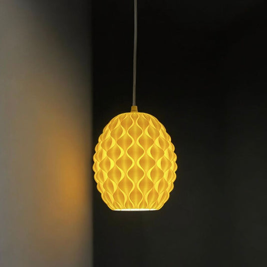 Pine Dome Pendant White Lamp | Stylish Modern Hanging Light