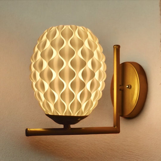 Pine L Wall Lamp – Perfect for Hallway & Bedroom Decor