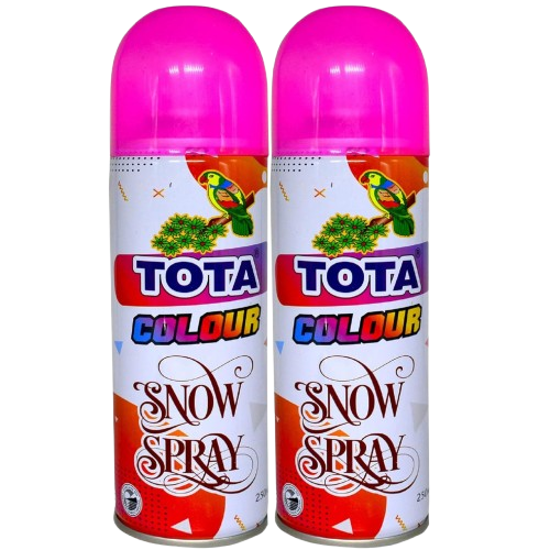 Webelkart Holi Snow Spary for Festival/Birthday Party Celebration |Tota Natural and Herbal Color Spray/Holi Snow Spary Pichkari/Snow Spray for Holi Celebration (Set of 2) Mix Color