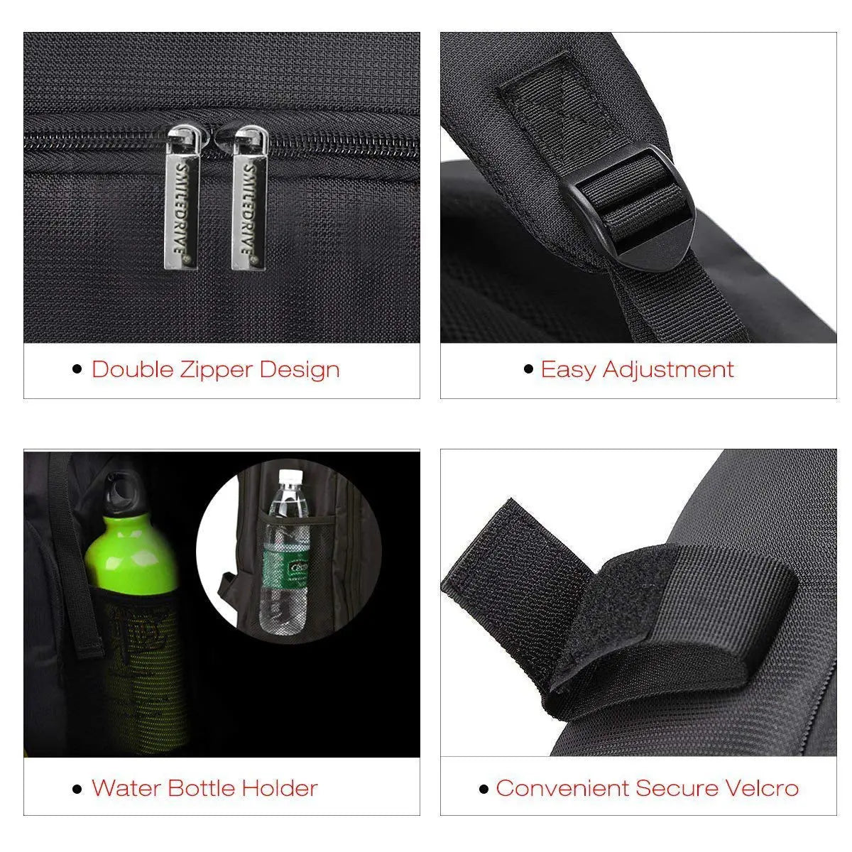 Waterproof Mini DSLR Backpack Camera Bag Backpack with Adjustable Dividers