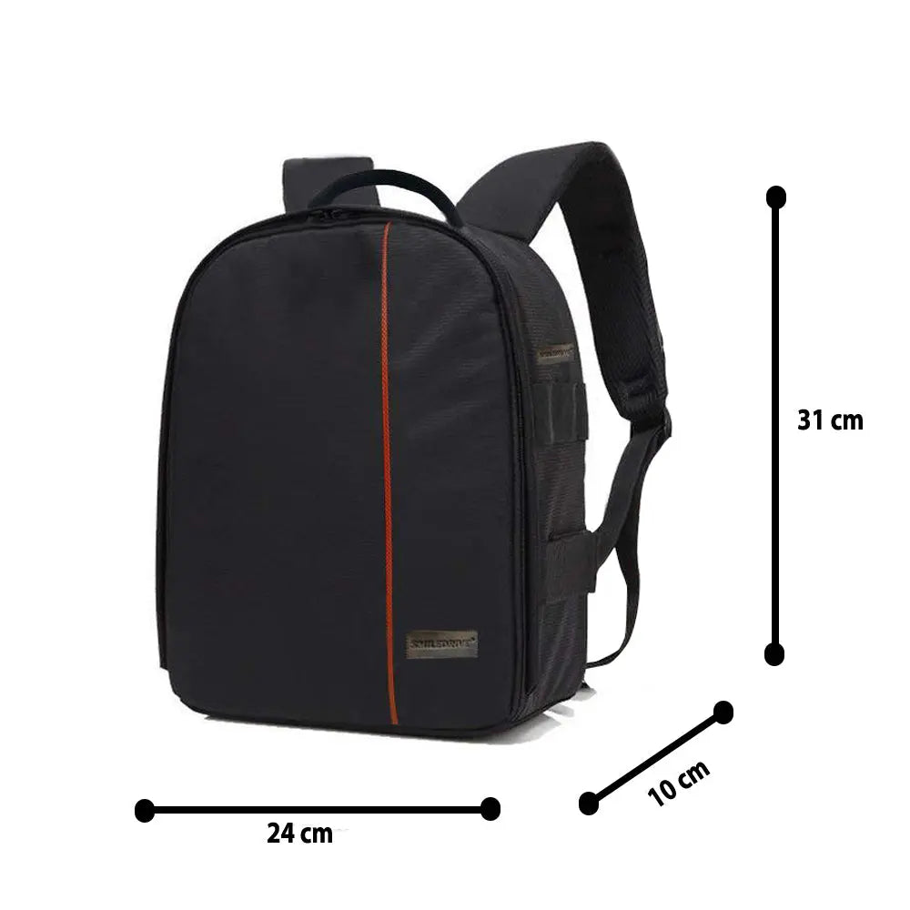 Waterproof Mini DSLR Backpack Camera Bag Backpack with Adjustable Dividers