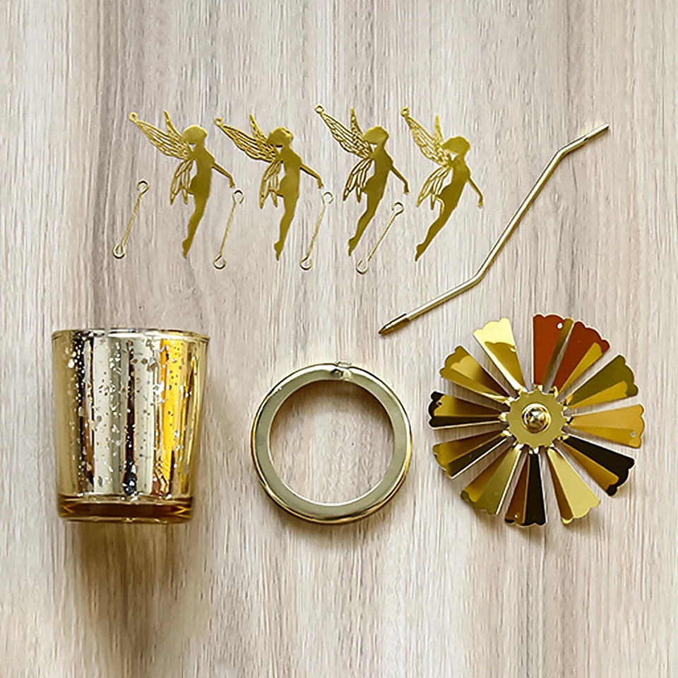 Rotating Candle Holder Tea Light Stand