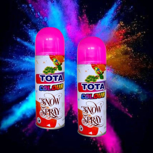 Webelkart Holi Snow Spary for Festival/Birthday Party Celebration |Tota Natural and Herbal Color Spray/Holi Snow Spary Pichkari/Snow Spray for Holi Celebration (Set of 2) Mix Color