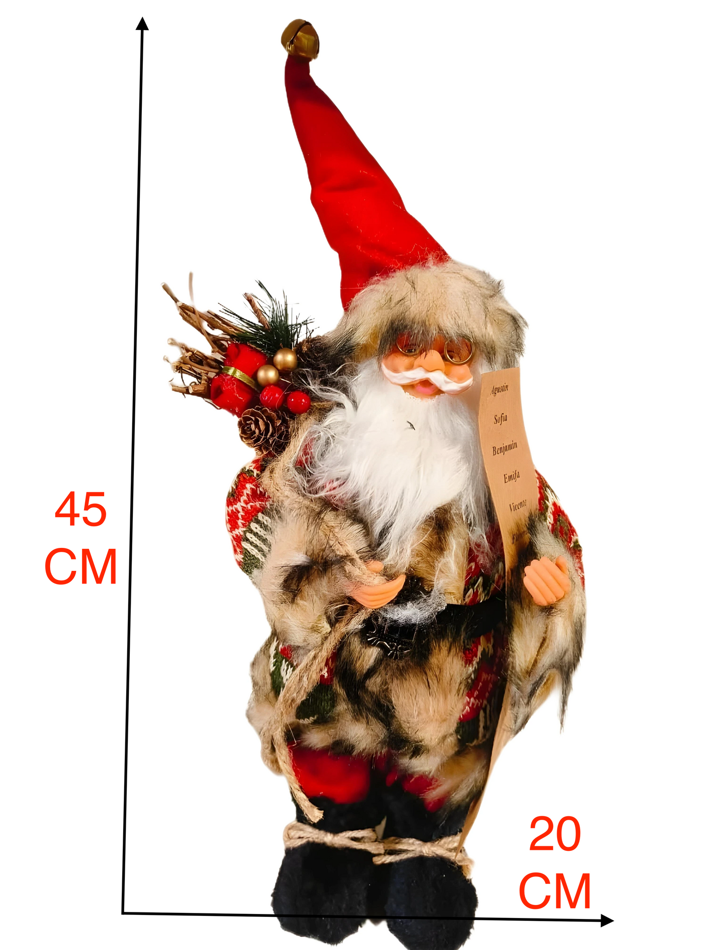 Santa Claus Self Standing Christmas Table Décor(45cm)