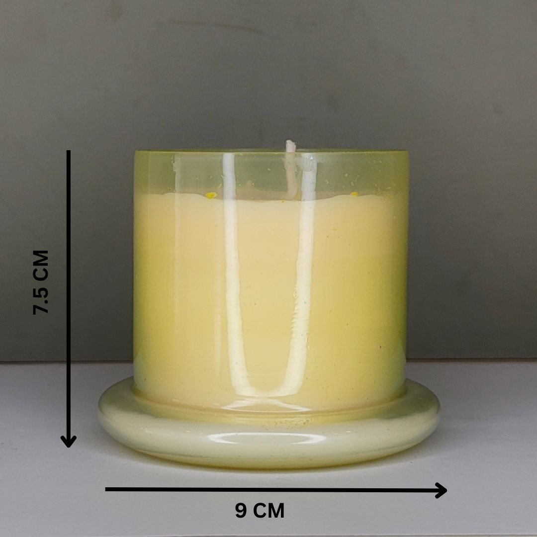 Bell Jar Candle Off White