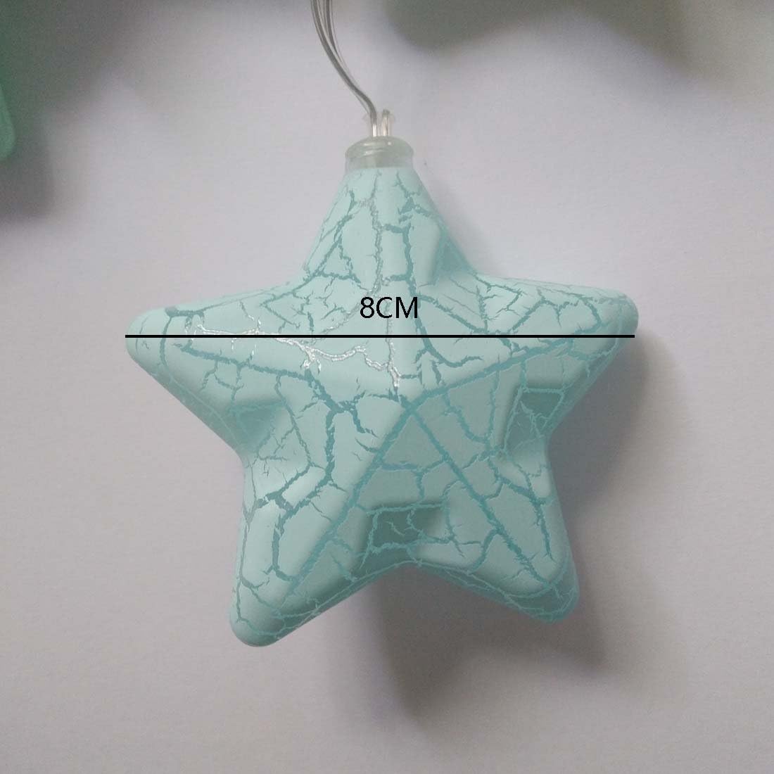 5.2 ft Star-Shaped Romantic Night Light with 10 LEDs