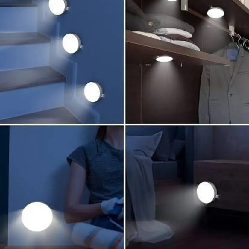 Rechargeable Motion Sensor LED Night Light with Magnetic Base