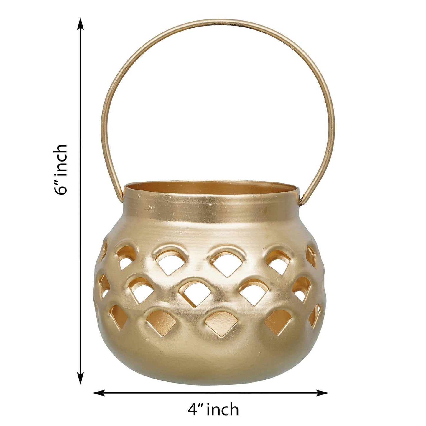 JaipurCrafts Premium Handcrafted Wall Hanging Decorative Tealight Candle Holder, Lantern, Lamp, Hanging Light Holder for Home Decor, Table/Office/Indoor/Outdoor