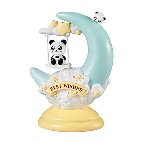 Swingy: Super Cute Crescent Moon & Cloud Night Lamp with Soft LED Glow for Cozy Bedside & Room Décor