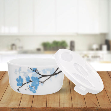 Larah by Borosil Mimosa Katori w Lid, 12 pc