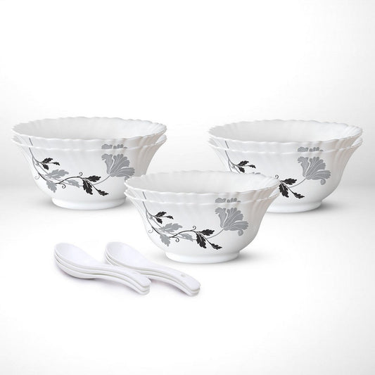 Larah by Borosil Millenia Soup Bowl Set