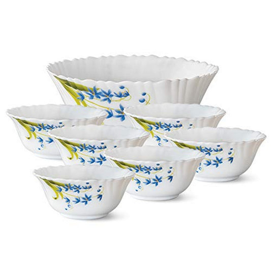 Larah by Borosil Lavender Pudding Set, 5 pc