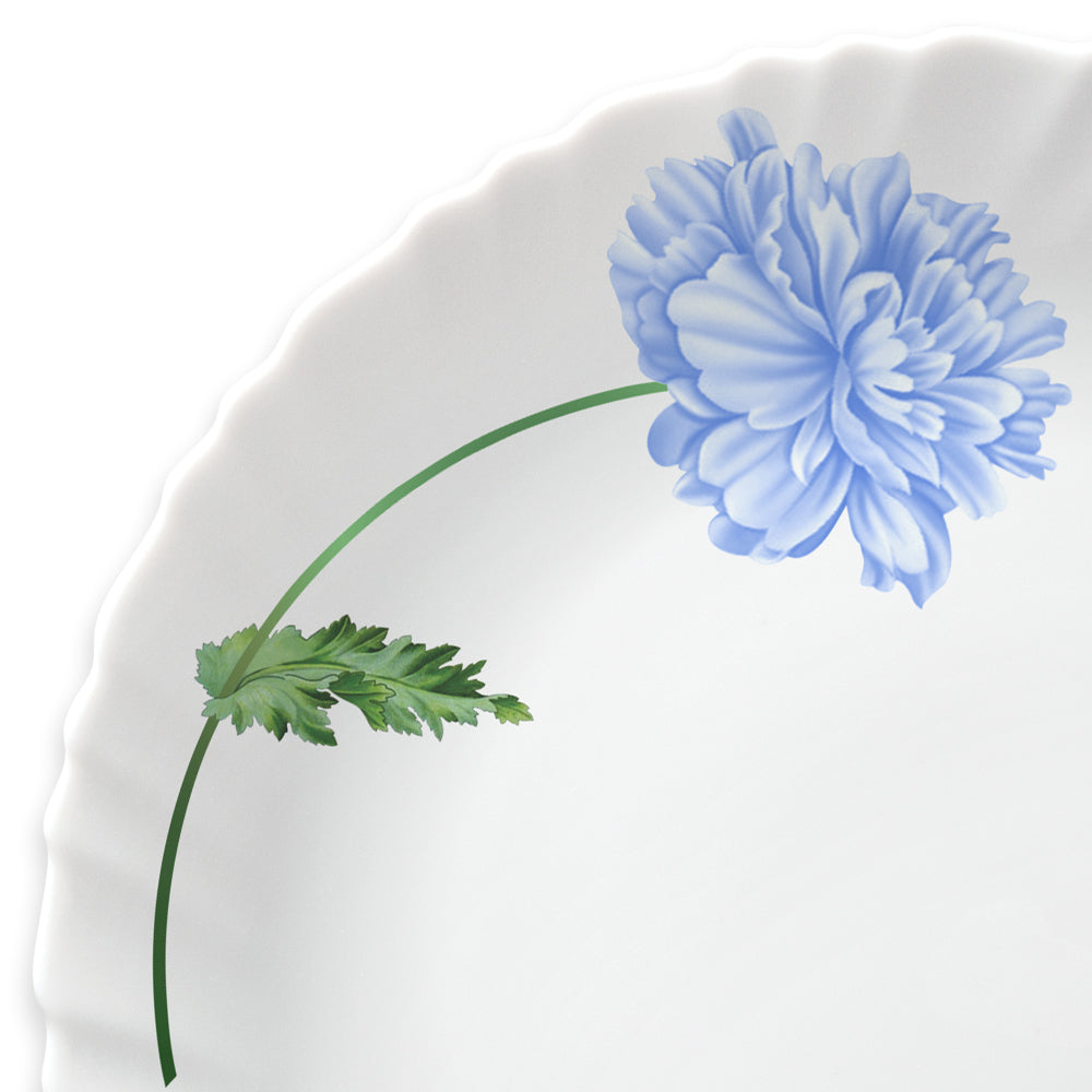 Larah by Borosil Blue Mist Dinner Set, 29 pc