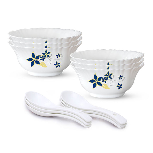Larah by Borosil Viva Soup Bowl w Spoon