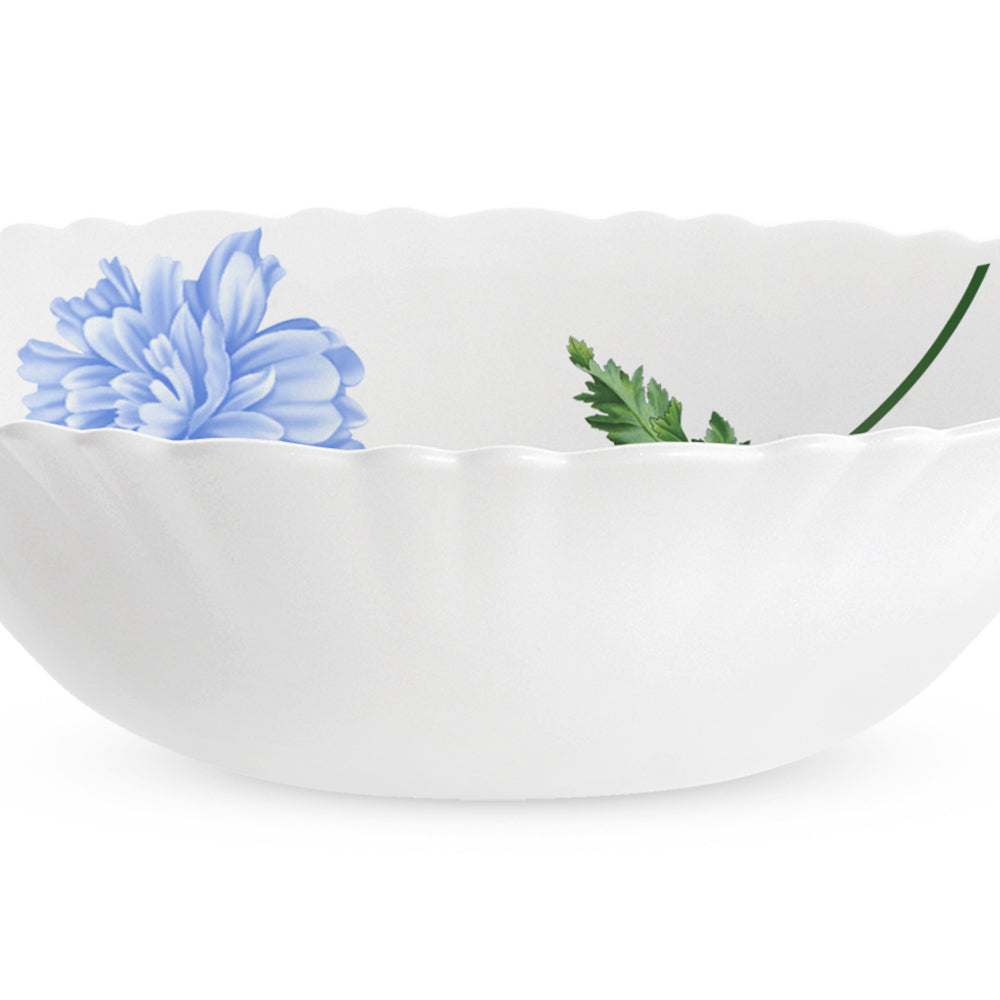 Larah by Borosil Blue Mist Dinner Set, 29 pc