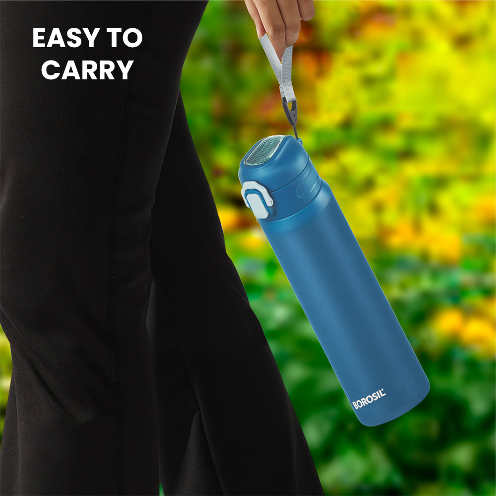 Aquasport Insulated Bottle, 800 ml, Blue-Personalise