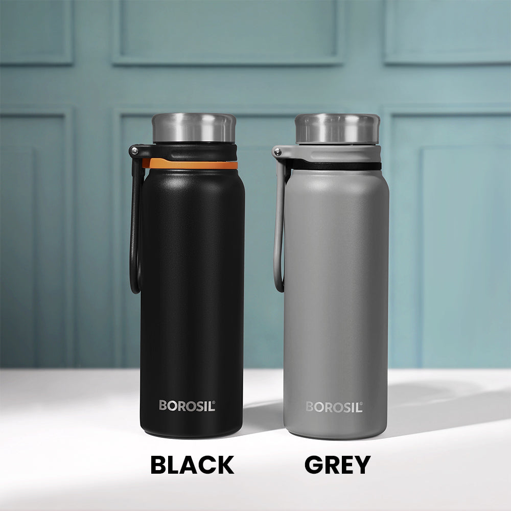Aquafit Bottle, Black, 830ml, Personalise
