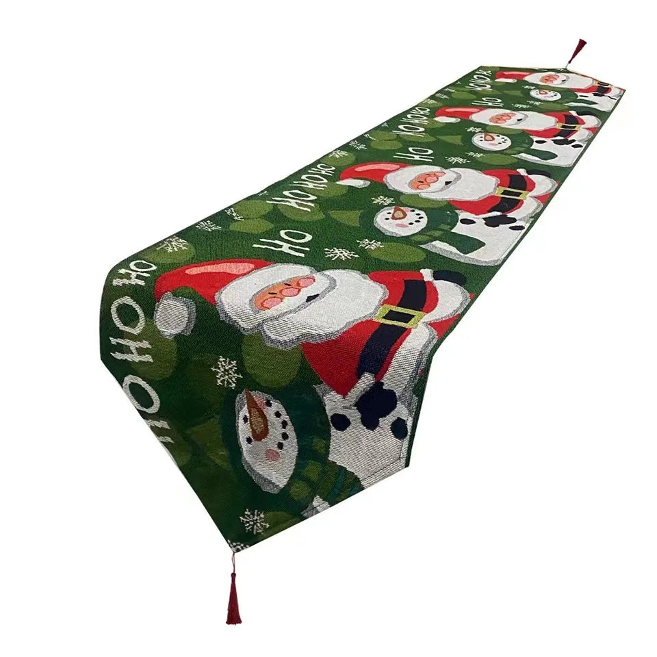 Christmas Table Runner Dining Table Decoration