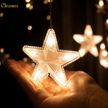 40 Starlight Glow Curtain – Warm White LED Hanging Lights