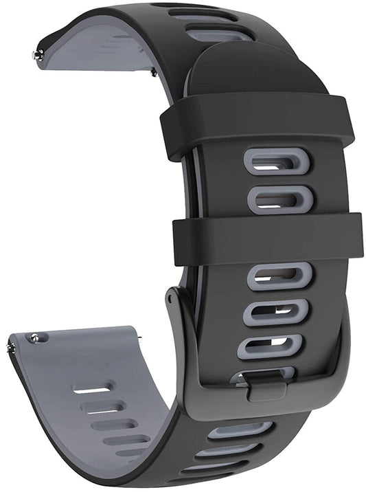Zitel Band for Garmin Forerunner 245/Music, 645/Music, 165, 55, 158, Vivoactive 5/3, Venu Sq/Venu 2 Plus, 20mm Straps