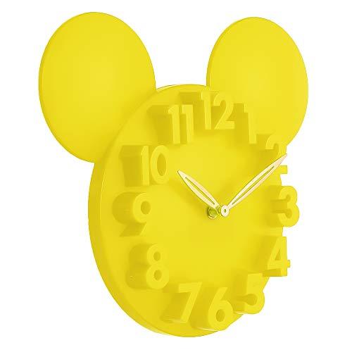 WebelKart Designer Plastic Wall Clock for Home/Living Room/Bedroom/Kitchen- 12.50 in