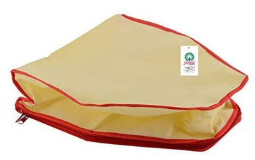 JaipurCrafts 3 Piece Non Woven Blouse Cover Set, Beige (39 cm x 27 cm x 20 cm)