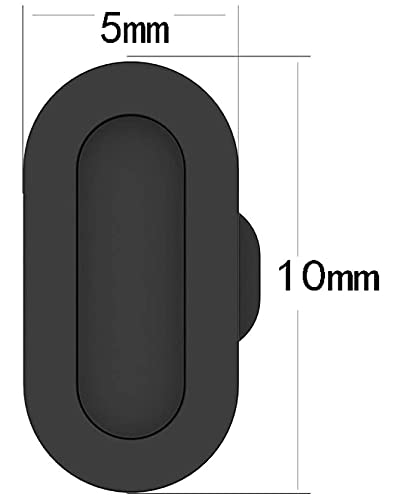 Zitel Charger Port Protector for Garmin Fenix 5/5S/5X Plus, 6/6S/6X Pro, Forerunner 945/935/245/45/45S, Vivoactive 3/4, Venu Sq Music/2/2S/4S 10-Pack