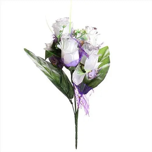 JaipurCrafts Artificial Season Flower Bunch for Interior Decoration in Home and Office (Multicolor, 35 X 20 X 20 cm)