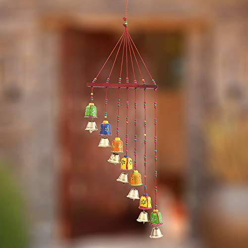 JaipurCrafts Metal Historical Wall Hanging, Multicolour, 63.50 CM