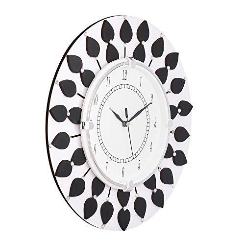 WebelKart Designer Wooden Wall Clock for Home/Living Room/Bedroom/Kitchen- 12 in (with Ajanta Brand Dial)