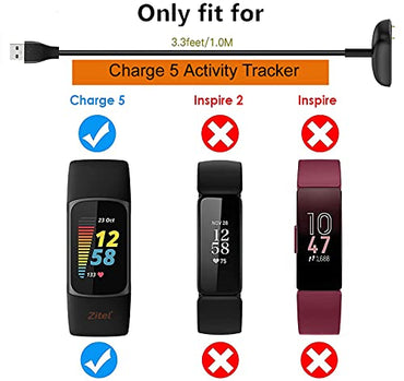 Zitel Charger for Fitbit Charge 5