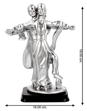 WebelKart by JaipurCrafts Designer Romantic Valentine Love Couple Statue Showpiece Gifts-19 cms