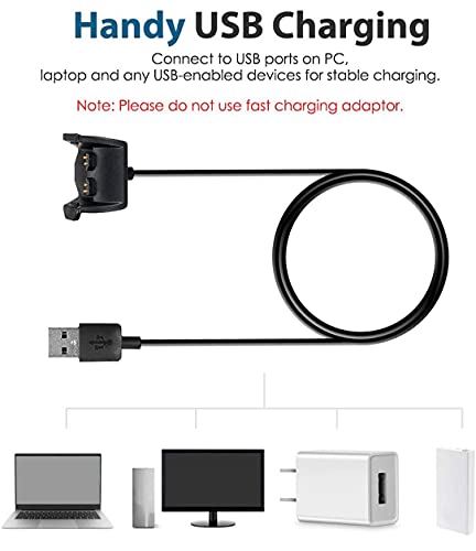 Zitel Charger for Garmin Vivosmart HR / HR+, Approach X40 Charging Cable