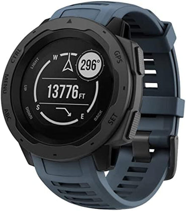 Zitel Band for Garmin Instinct 2 Solar / Instinct / Esports / Tide / Tactical GPS Straps - Slate