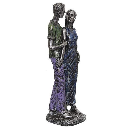 Webelkart Designer Romantic Valentine Love Couple Statue Showpiece Gifts-12 Inches
