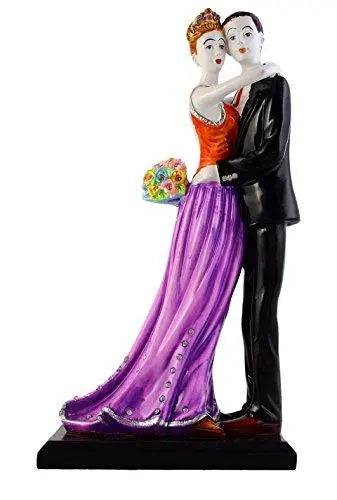 JaipurCrafts Beautiful Loving Couple Showpiece
