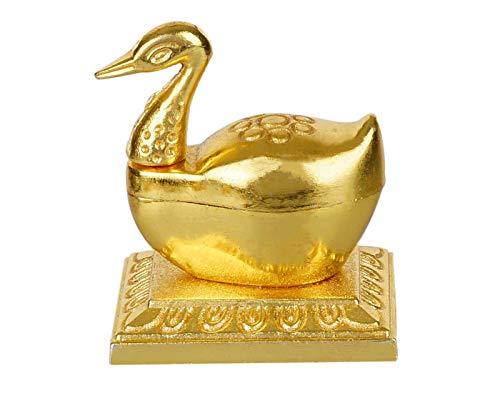 JaipurCrafts Metal Zinc Showpiece Figurine, 11 x 5 x 5 cm, White