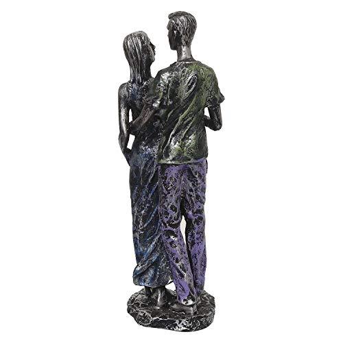 Webelkart Designer Romantic Valentine Love Couple Statue Showpiece Gifts-12 Inches