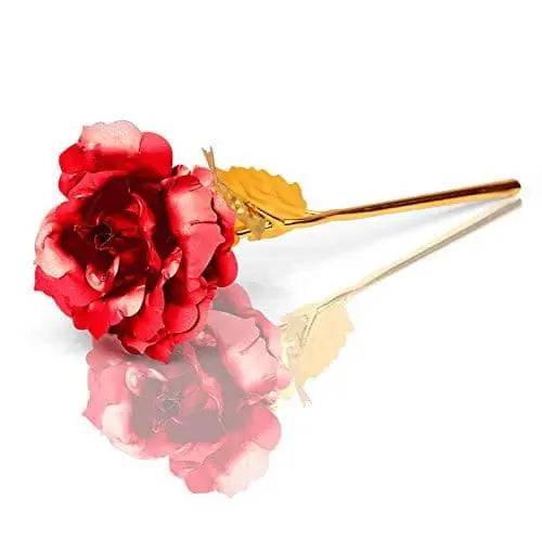 Webelkart Artificial Rose And Gift Box And Love Teddy Bear Heart Shaped Box