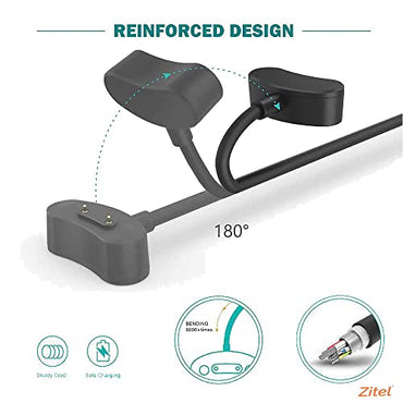 Zitel Charging Cable for Ticwatch Pro 5, Pro 3, Pro 3 LTE, Pro X, E3