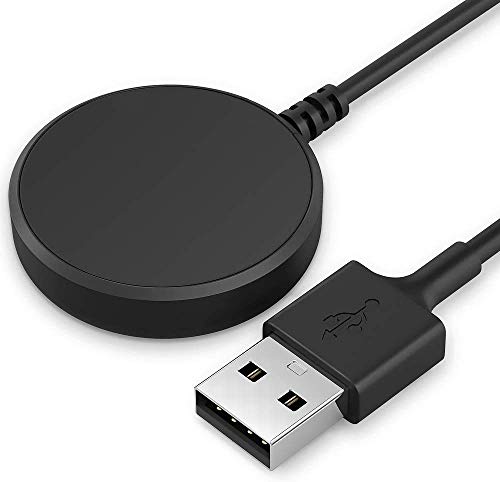 Zitel Charger for Samsung Galaxy Watch 4 / Watch 4 Classic - Replacement USB Charging Cable 100cm - Black