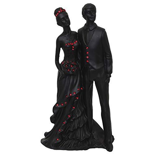 Webelkart Designer Romantic Valentine Love Couple Statue Showpiece Gifts-12 Inches