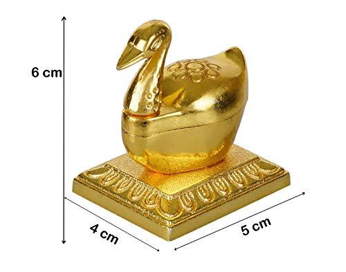 JaipurCrafts Metal Zinc Showpiece Figurine, 11 x 5 x 5 cm, White
