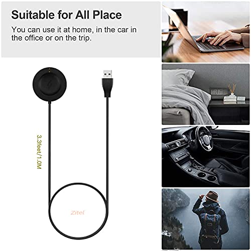Zitel Charger for Fossil Gen 6 Smartwatch Charging Cable